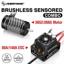 HobbyWing EZRUN G3 Brushless Motor & 80/140A ESC Power Combo for RC 1/10 Cars comprar usado  Enviando para Brazil
