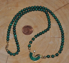 Malachit edelstein kette gebraucht kaufen  Sande