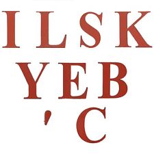 Letters large 250mm for sale  COVENTRY