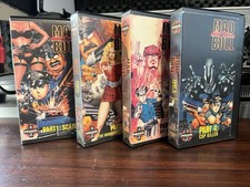 MAD BULL 34 Part 1-4 VHS SeT Anime Manga Vintage 1990s  Tested, usado comprar usado MAD BULL 34 Part 1-4 VHS SeT Anime Manga Vintage 1990s  Tested, usado comprar usado  Enviando para Brazil
