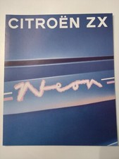 Folheto Citroen ZX 1.4i Neon mercado do Reino Unido janeiro 1994 comprar usado  Enviando para Brazil