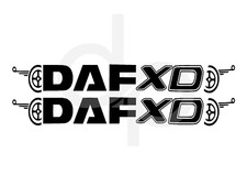 Daf vinyl stickers for sale  GRIMSBY