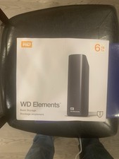 Disco rígido externo WD Elements 6 TB desktop (USB 3.0) – Rápido e confiável comprar usado  Enviando para Brazil