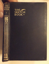 The Sketch Book By Washington Irving  1926 Lather binding Pocket size 4 1/4 X 6 comprar usado  Enviando para Brazil