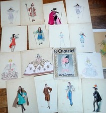 Magnifique lot dessins d'occasion Magnifique lot dessins d'occasion  Paris III