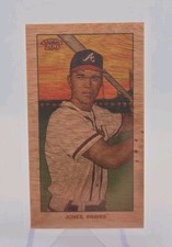 2024 Topps 206 - Chipper Jones Atlanta Braves SSP estoque de madeira limitado a 20 comprar usado  Enviando para Brazil