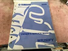 2008 Yamaha WR250FY WR250F Manual de Serviço Genuíno Vintage Ahrma MX Calvmx comprar usado  Enviando para Brazil