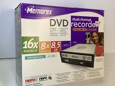 Gravador de DVD Memorex formato duplo camada dupla MRX-500N 16x DVR+R/-R comprar usado  Enviando para Brazil