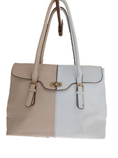 Damenhenkeltaschen beige weiß gebraucht kaufen  Stuttgart