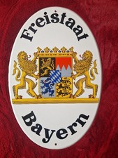 Grenzschild freistaat bayern gebraucht kaufen  München