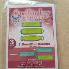 Spellbinders ribbon tags for sale  UPMINSTER