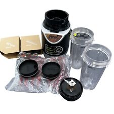 Liquidificador Ninja Kitchen System Pulse BL201 30 550W lâmina copos tampa massa pá, usado comprar usado  Enviando para Brazil