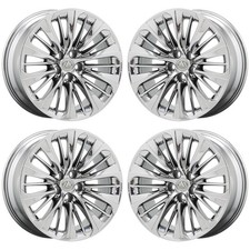 Usado, 20x8.5 Lexus LS500 LS500h aro de roda cromado brilhante OEM 74370 EXCHANGE comprar usado  Enviando para Brazil