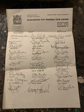 Manchester city pre for sale  WAKEFIELD
