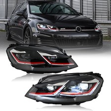 Usado, Par de Faróis Projetores FULL LED para VW Golf 7 MK7&GTI 2015-2017 Faróis comprar usado  Enviando para Brazil