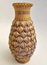Vintage wicker wrapped for sale  Clementon