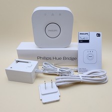 PHILIPS HUE (2ª Geração) BRIDGE 2.1 HUB com Fonte de Alimentação e Cabo LAN - CAIXA ABERTA comprar usado  Enviando para Brazil