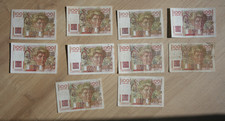 Lot billets 100 d'occasion  Rennes-