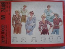 Mode 7449 schnittmuster gebraucht kaufen  Trossingen