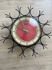 Horloge murale vintage d'occasion  Camaret-sur-Mer