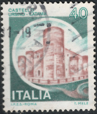 1980 ITÁLIA Castelo Sforzesco em Milão 10 LIRAS - BOM USADO, usado comprar usado  Enviando para Brazil