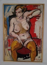 Dipinto moderno nudo usato  Roma