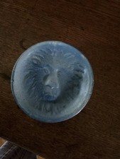 Usado, Saboneteira vintage antiga azul grés cabeça de leão comprar usado  Enviando para Brazil