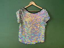 Sequin festival top for sale  TIVERTON