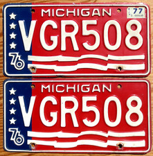 1977 michigan license for sale  Boulder