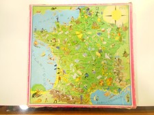 Puzzle bois departements d'occasion  Les Sables-d'Olonne