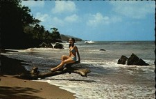 North East Trinidad, W.I. Toco Swimmers Paradise Y. PC vintage De Lima & Company comprar usado  Enviando para Brazil