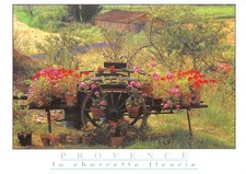 Provence charrette fleurie d'occasion  France