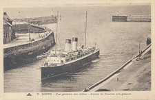 Cpa dieppe arrivée d'occasion  Mormant