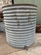 Large galvanised water for sale  LINCOLN