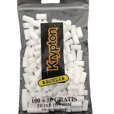 18 sacchetti filtri 8 mm (misure 15 x 8 mm) totale 2700 filtri na sprzedaż  Wysyłka do Poland