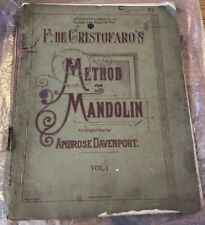 1891 cristofaro method for sale  Brooklyn