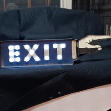 Exit battery lighted for sale  Tioga