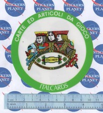 Adesivo sticker vintage usato  Italia