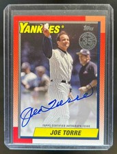 2025 Topps Joe Torre 1990 beisebol autografado (série 2) #90B2-JT Yankees comprar usado  Enviando para Brazil