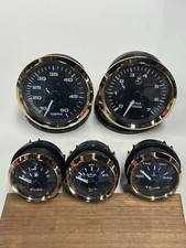 VEE 3 BARCO OURO PRETO CONJUNTO DE 5 CALIBRE ~7K RPM ~50 MPH ~F-O-T ~ Plugue de 6 pinos alemão comprar usado  Enviando para Brazil
