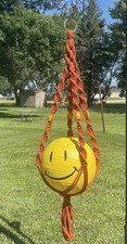 Vintage boho macrame for sale  Glidden