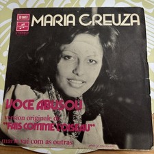 MARIA CREUZA - MARIA VAI COM AS OUTRAS  LATIN 45 SAMPLE EX 1973 PIC SLEEVE comprar usado  Enviando para Brazil