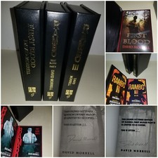 SIGNED LETTERED 1/52 RAMBO TRILOGY DAVID MORRELL GAUNTLET PRESS comprar usado  Enviando para Brazil