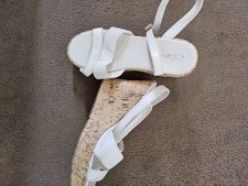 Ladies white wedge for sale  CANNOCK