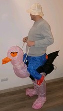 Aufblasbares flamingo kostüm gebraucht kaufen  Mülheim an der Ruhr