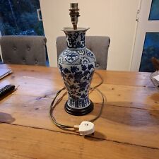 Blue white lamp for sale  KINGSBRIDGE