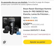 Braun rasoir série d'occasion  Privas