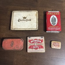 Antique vintage tins for sale  Howard