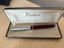 Vintage red parker for sale  HOVE