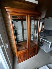 Vitrine echtholz vintage gebraucht kaufen  Gau-Algesheim